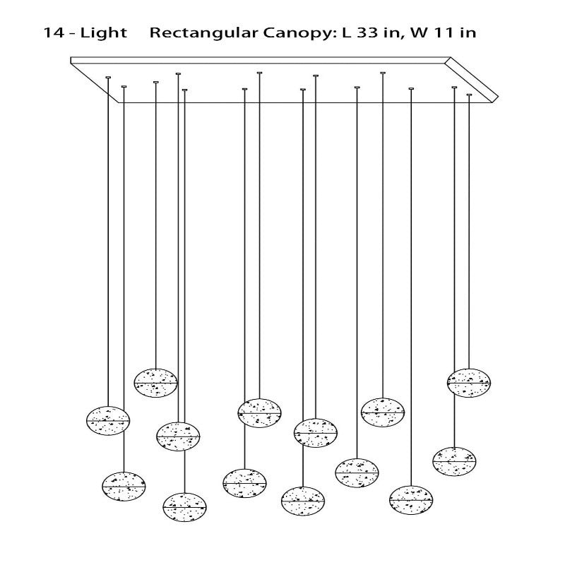 Galaxy Space Crystal Chandelier Lighting - AiDeco.co.uk