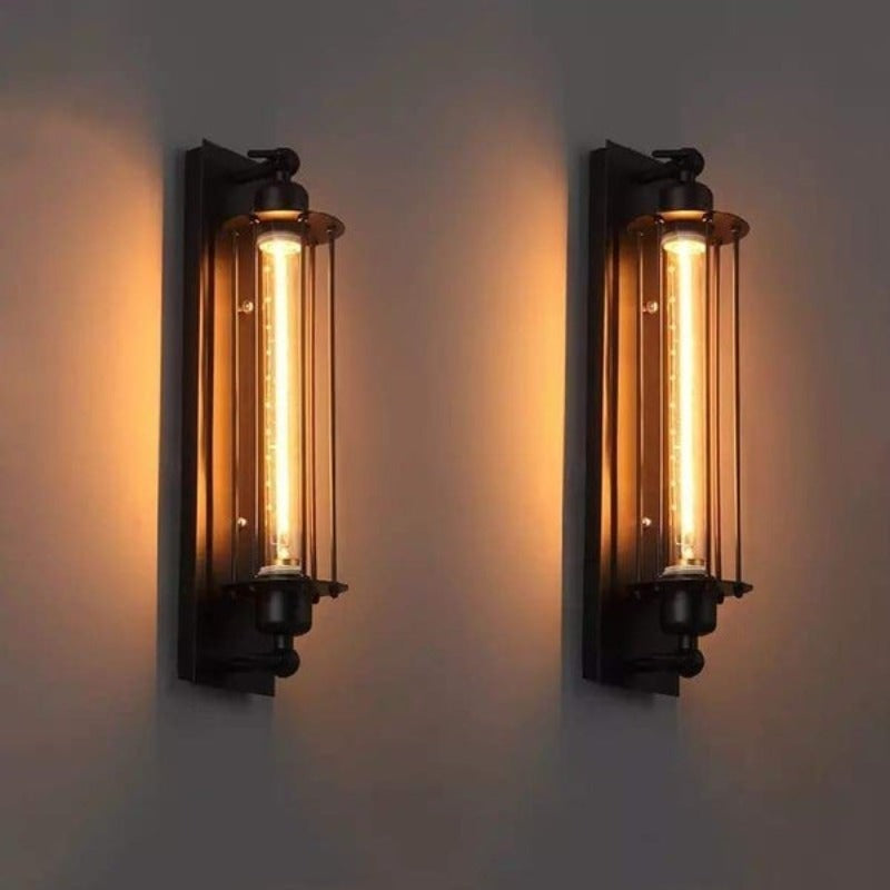 Industrial Style Vintage Bar Wall Lamp - AiDeco.co.uk