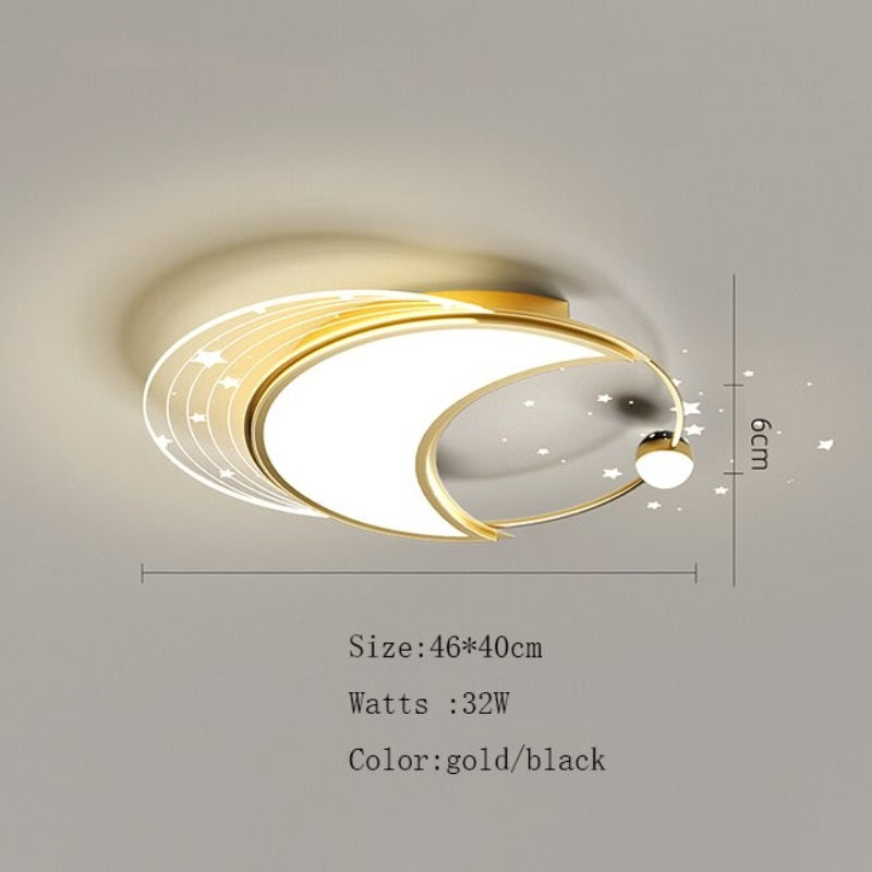 2022 Modern Starry led Ceiling Lights Lighting Dimmable for Living Room Dinning Study Bedroom Ceiling lamp Fixtures Indoors Deco - AiDeco.co.uk