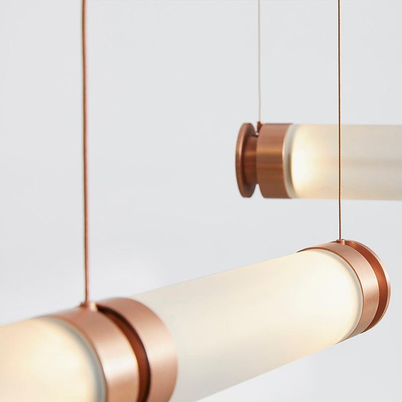 Golden Glass Art Chandelier - AiDeco.co.uk