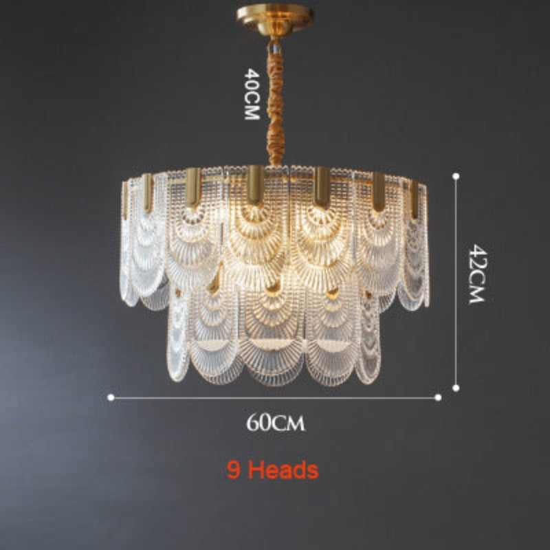 Glorious Crystal Glass Chandelier - AiDeco.co.uk