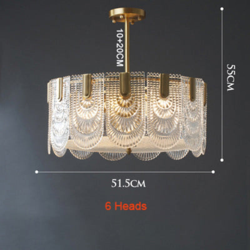 Glorious Crystal Glass Chandelier - AiDeco.co.uk