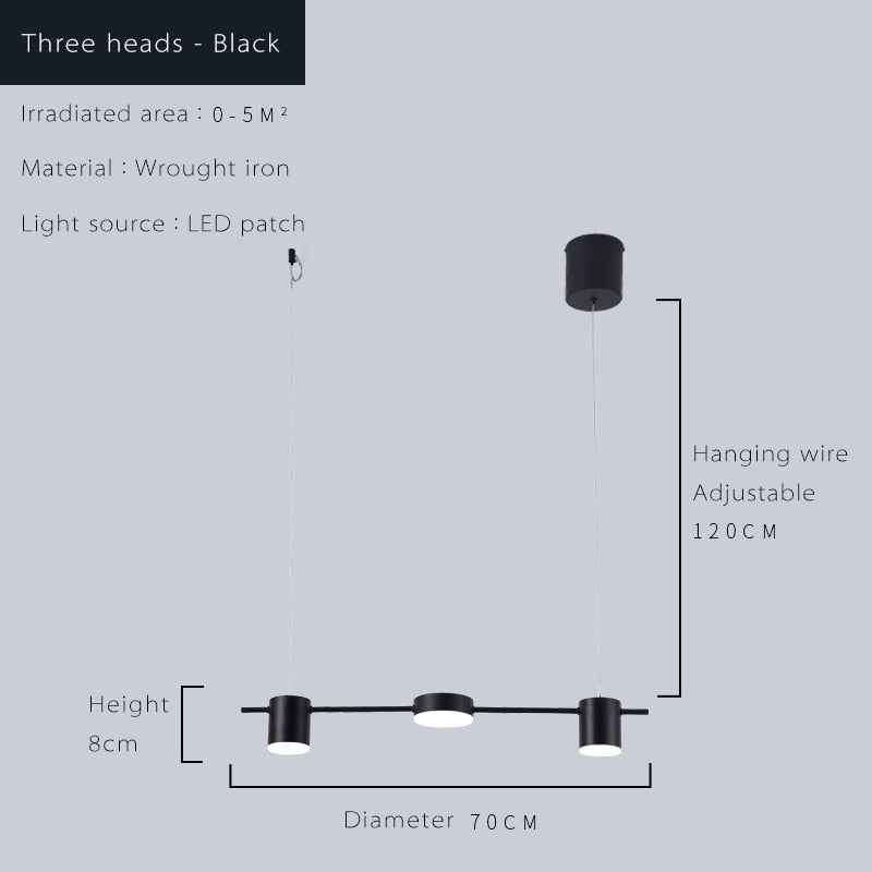 Modern Living Room Chandelier Kitchen Decorative Luminaires Interior - AiDeco.co.uk
