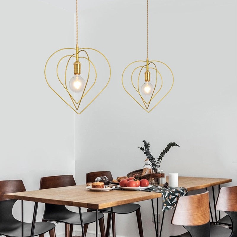 Led Pendant Lights Golden - AiDeco.co.uk