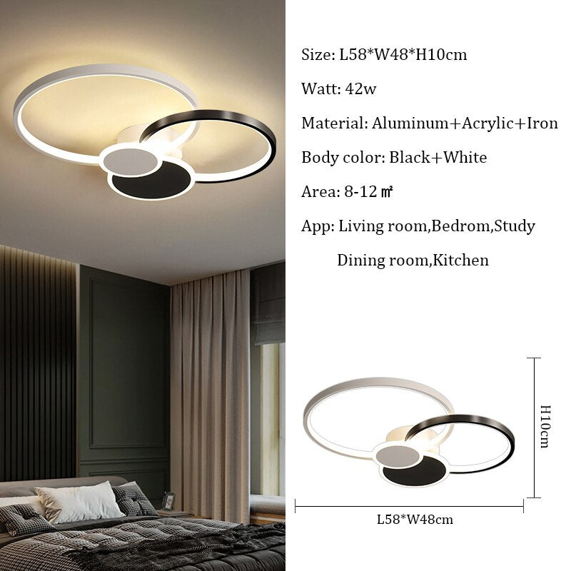 Gleam Modern Ceiling Lamp Fixtures - AiDeco.co.uk