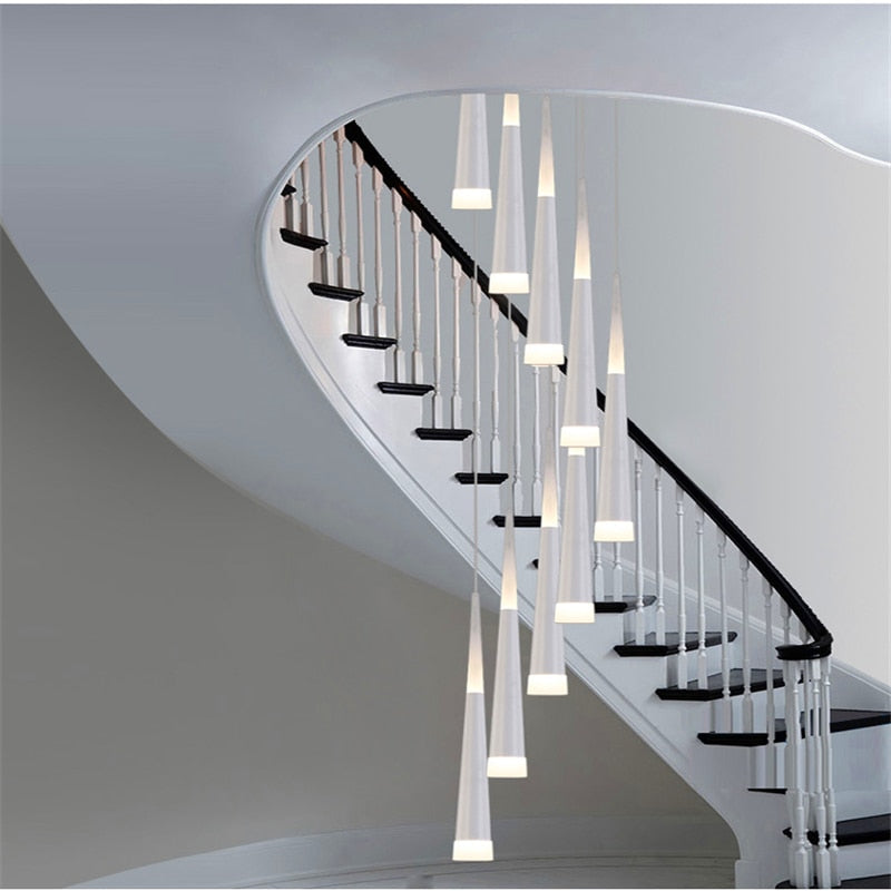 Lamp Attic Light Fixtures Chandelier Stairs - AiDeco.co.uk
