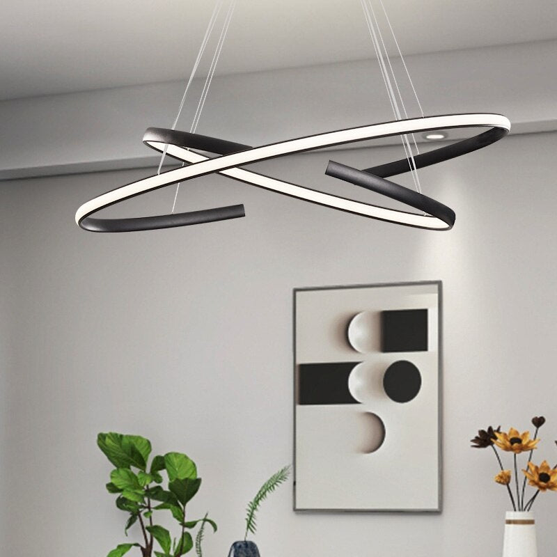 Floating Dining Modern Led Chandelier - AiDeco.co.uk