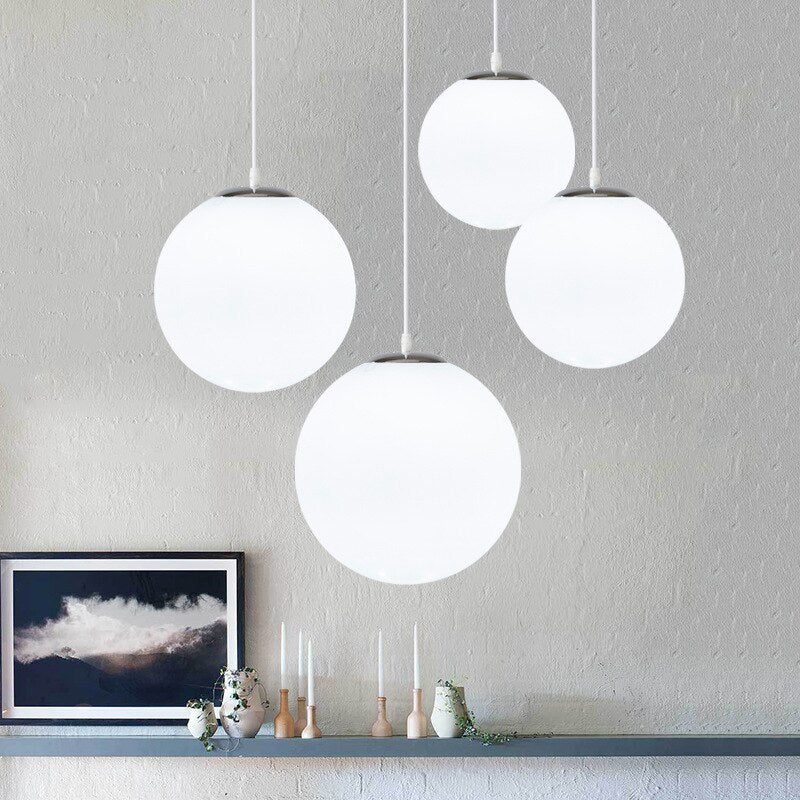 3D Print Moon Pendant Lights LED - AiDeco.co.uk