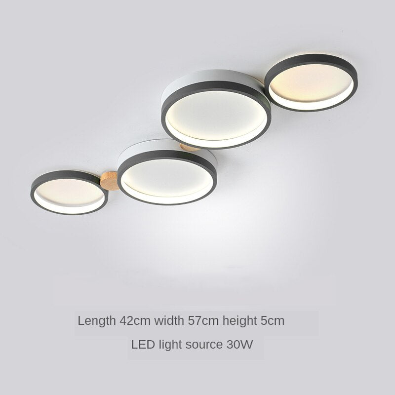 Scandinavian style living room ceiling lamp master bedroom ceiling lamp kitchen ceiling lamp factory lighting Indoor chandeliers - AiDeco.co.uk