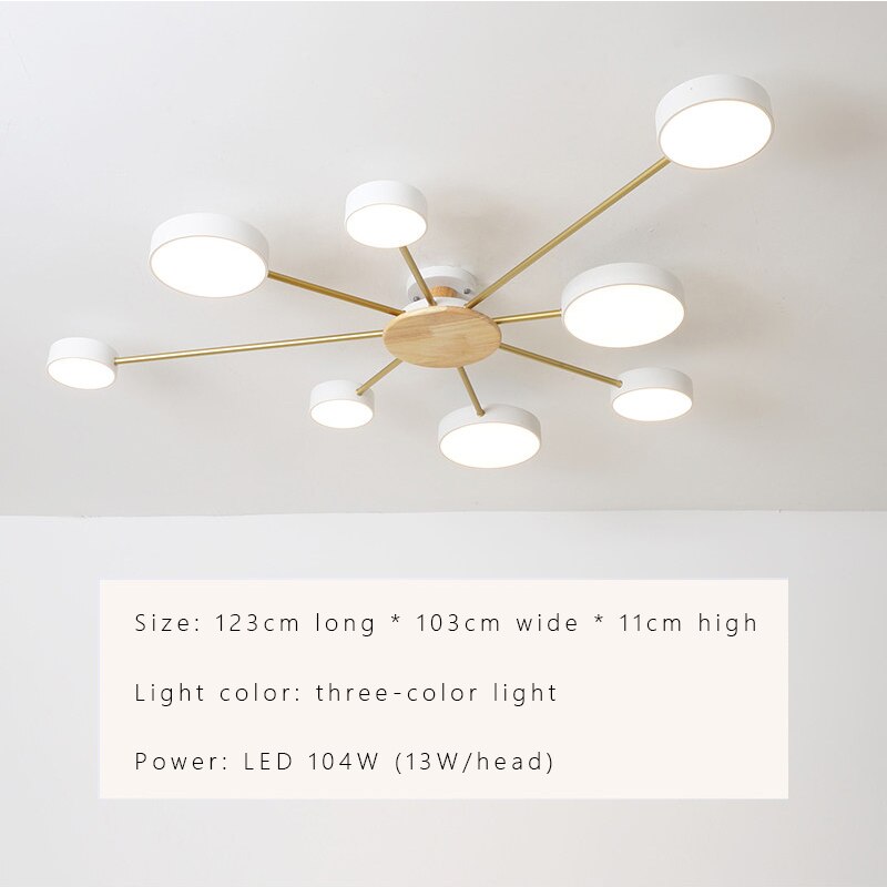 Nordic Modern LED Chandeliers Macaron - AiDeco.co.uk