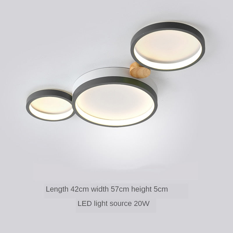 Scandinavian style living room ceiling lamp master bedroom ceiling lamp kitchen ceiling lamp factory lighting Indoor chandeliers - AiDeco.co.uk