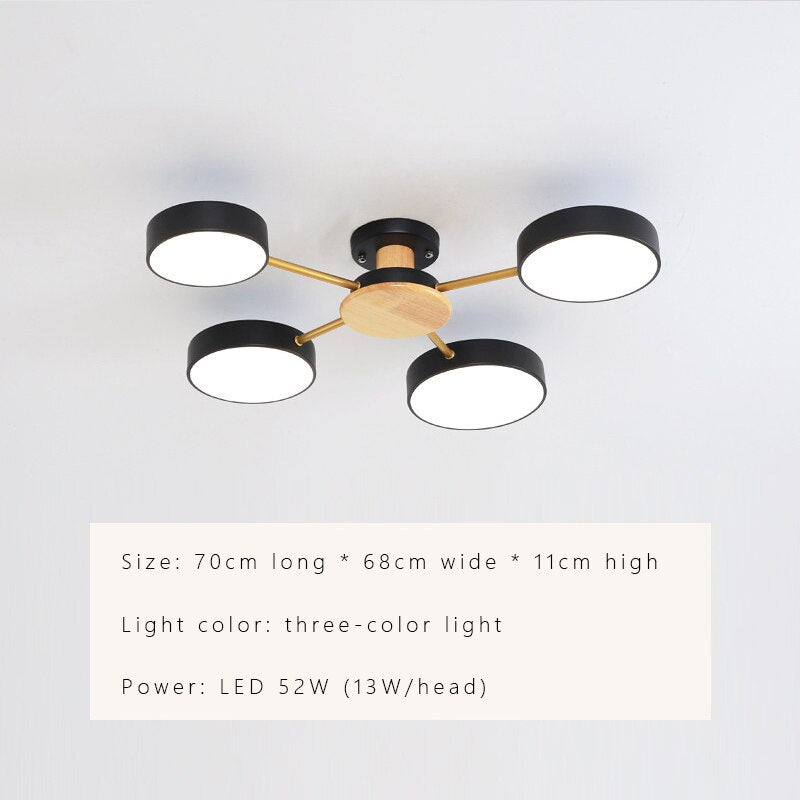 Nordic Modern LED Chandeliers Macaron - AiDeco.co.uk