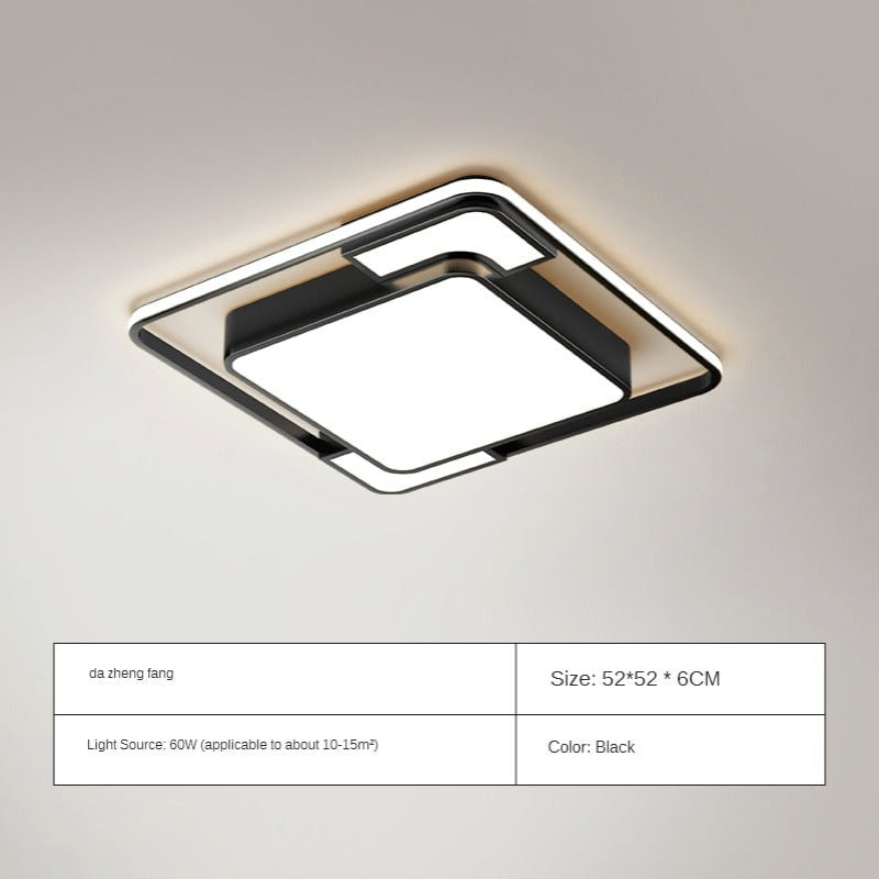 Modern Ceiling Light Fixtures for Living Room Bedroom Dining Room 110-220v Black Chandelier Ceiling Lamp Fixtures Home Lamp - AiDeco.co.uk