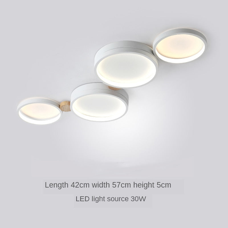 Scandinavian style living room ceiling lamp master bedroom ceiling lamp kitchen ceiling lamp factory lighting Indoor chandeliers - AiDeco.co.uk