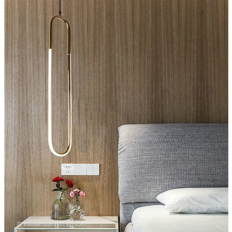 Pendant Lights Nordic Ushaped Hanging Lamp - AiDeco.co.uk