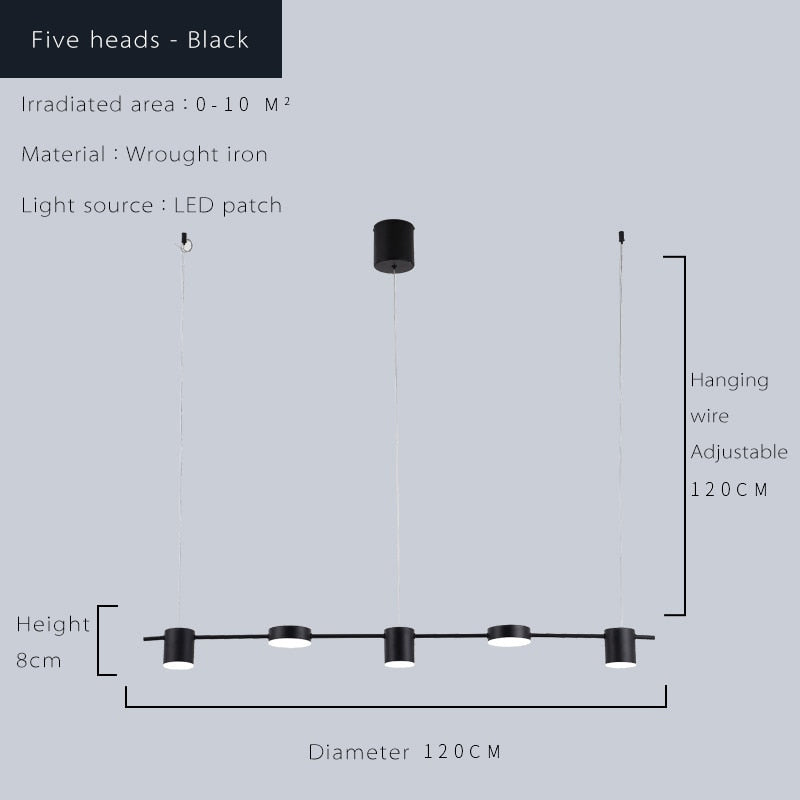 Modern Living Room Chandelier Kitchen Decorative Luminaires Interior - AiDeco.co.uk