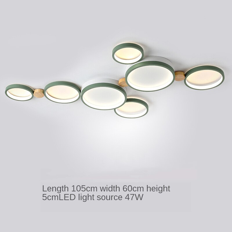 Scandinavian style living room ceiling lamp master bedroom ceiling lamp kitchen ceiling lamp factory lighting Indoor chandeliers - AiDeco.co.uk