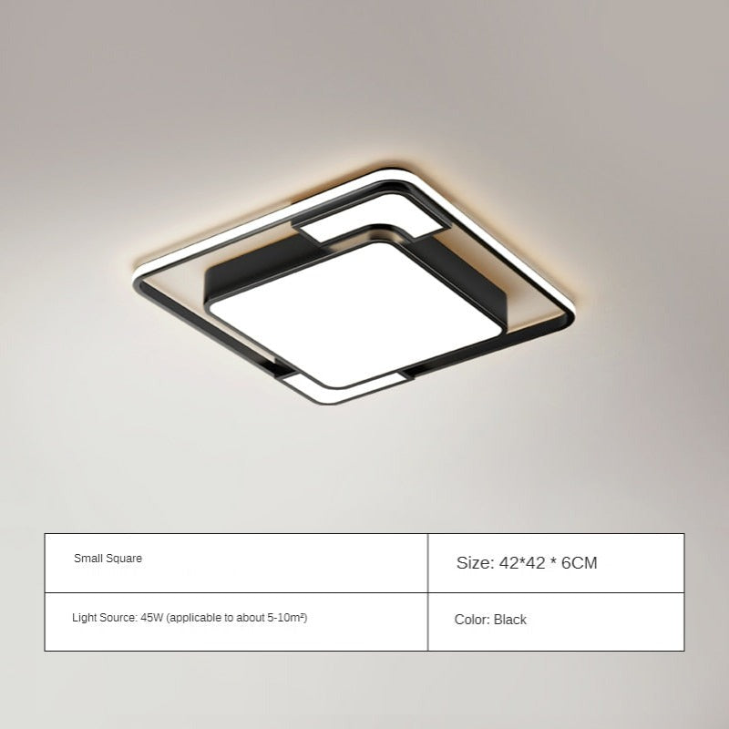 Modern Ceiling Light Fixtures for Living Room Bedroom Dining Room 110-220v Black Chandelier Ceiling Lamp Fixtures Home Lamp - AiDeco.co.uk