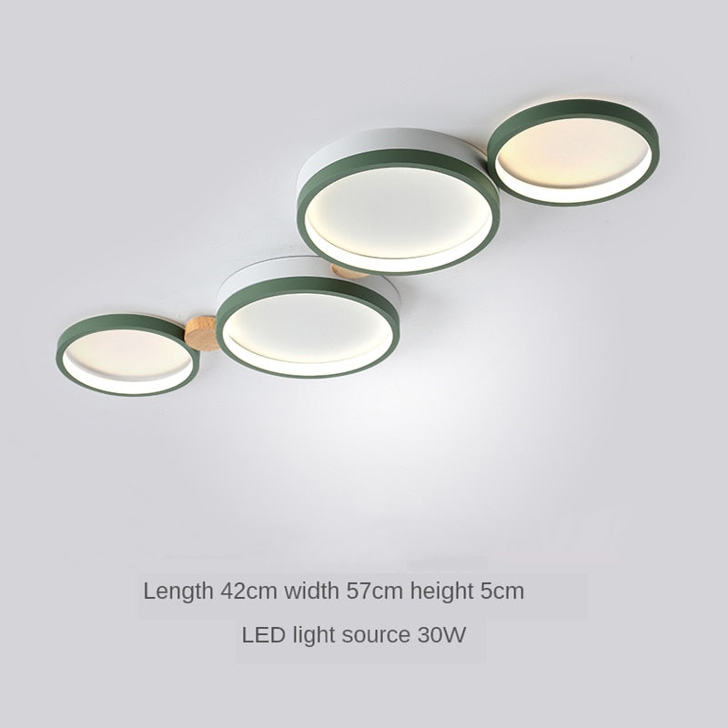 Scandinavian style living room ceiling lamp master bedroom ceiling lamp kitchen ceiling lamp factory lighting Indoor chandeliers - AiDeco.co.uk