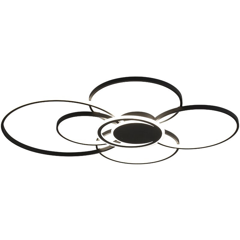 Modern Led Chandelier Dimmable RC - AiDeco.co.uk