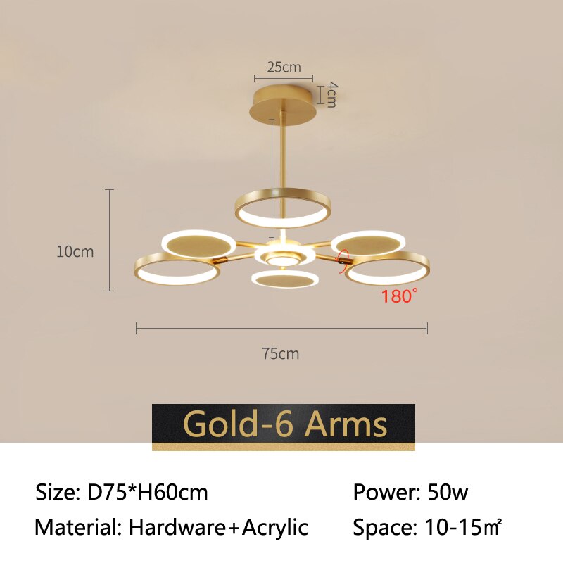 Contemporary Modern Tree Light Chandelier - AiDeco.co.uk