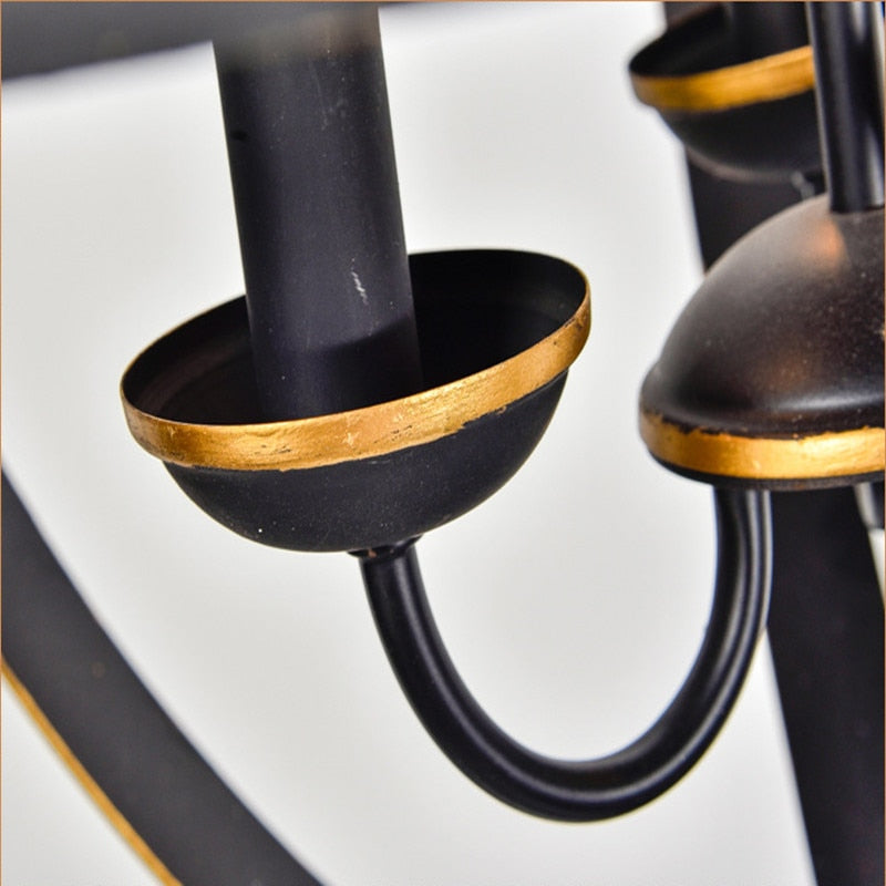 Classic Vintage Metal Chandelier - AiDeco.co.uk
