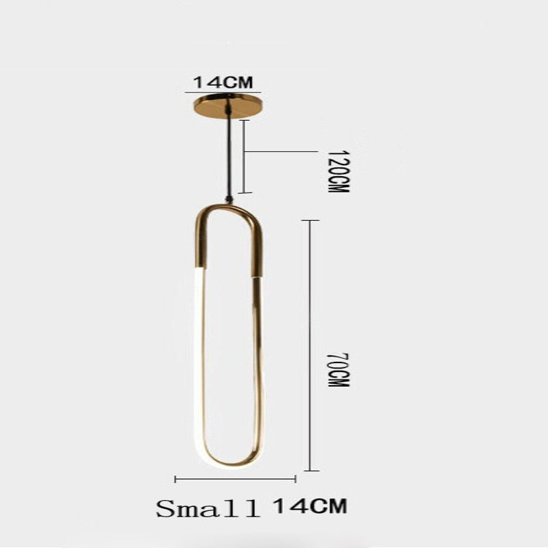Pendant Lights Nordic Ushaped Hanging Lamp - AiDeco.co.uk