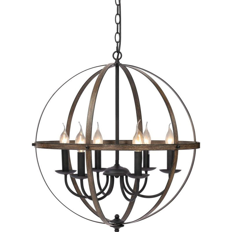 Classic Vintage Metal Chandelier - AiDeco.co.uk