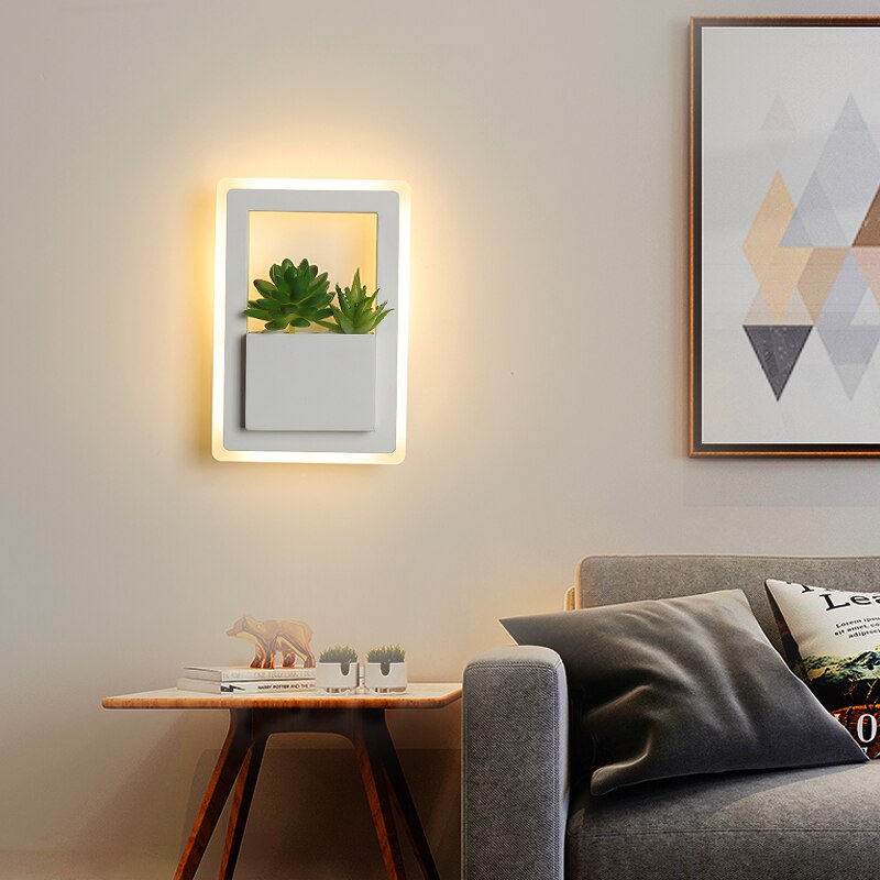 Plant Decor Wall Led Lamp - AiDeco.co.uk