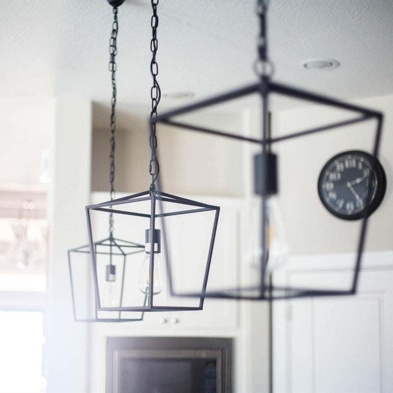 LED Pendant Light Vintage Loft Lantern - AiDeco.co.uk