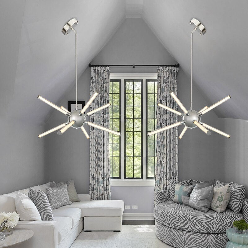Modern Spike Led Hanging Chandelier - AiDeco.co.uk