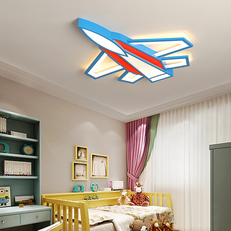 Colorful Airplane Kids Room Chandelier - AiDeco.co.uk
