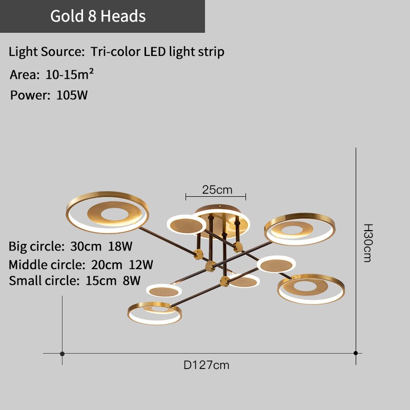Modern Ceiling Chandeliers - AiDeco.co.uk