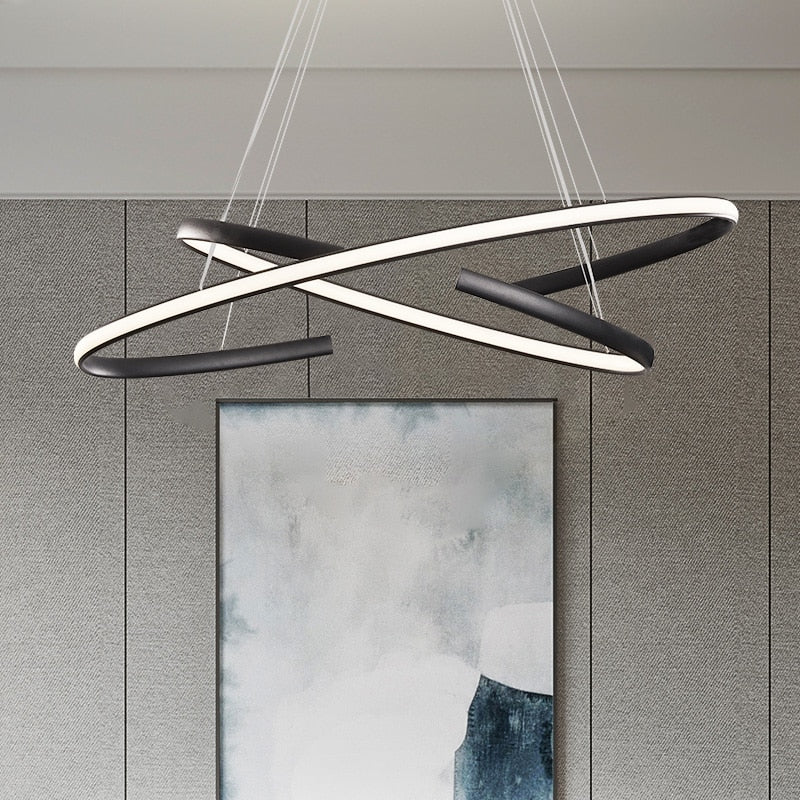 Floating Dining Modern Led Chandelier - AiDeco.co.uk