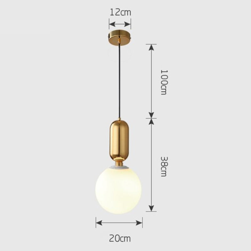 LED Modern Glass Pendant Lights Dining - AiDeco.co.uk