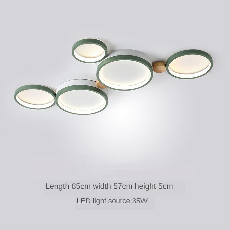 Scandinavian style living room ceiling lamp master bedroom ceiling lamp kitchen ceiling lamp factory lighting Indoor chandeliers - AiDeco.co.uk