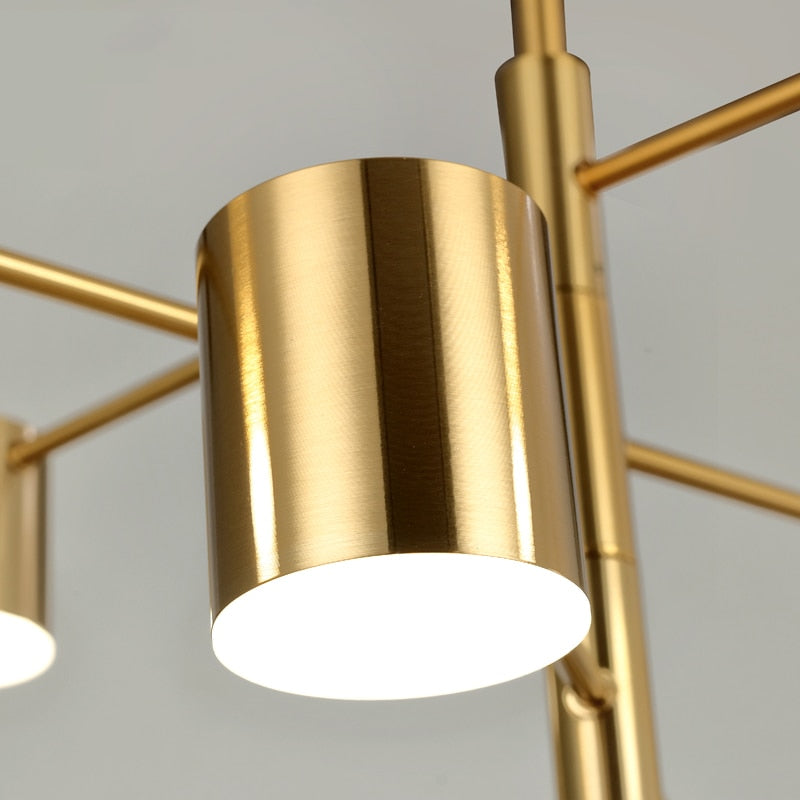 Lamps Indoor Lighting Golden Chandelier - AiDeco.co.uk