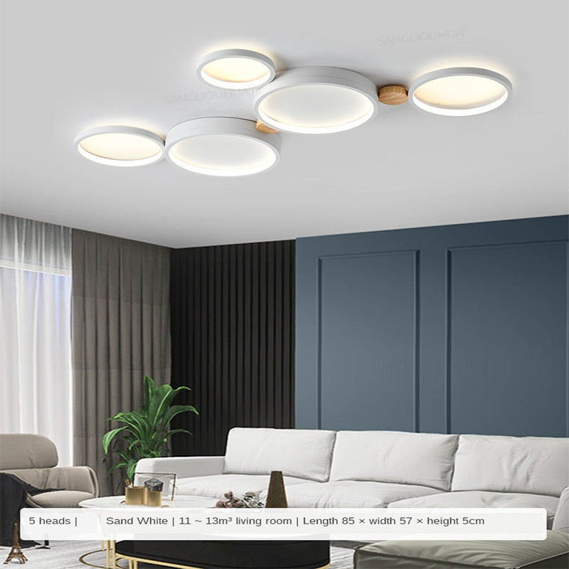 Scandinavian style living room ceiling lamp master bedroom ceiling lamp kitchen ceiling lamp factory lighting Indoor chandeliers - AiDeco.co.uk