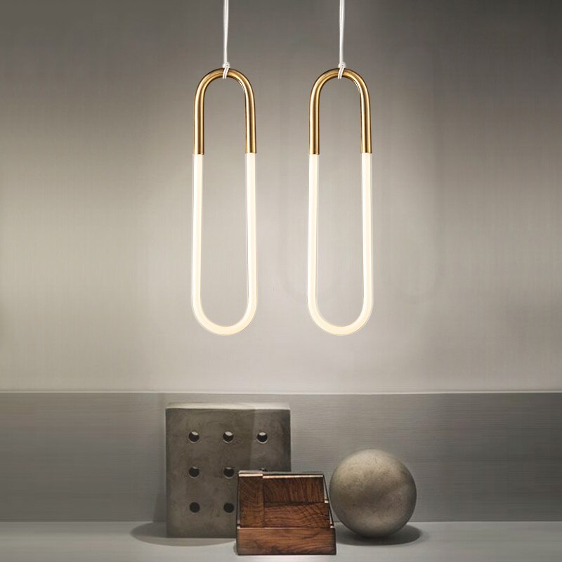 Pendant Lights Nordic Ushaped Hanging Lamp - AiDeco.co.uk