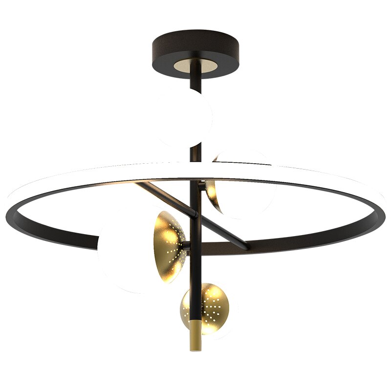 Modern Circle Bulbs Led Chandelier - AiDeco.co.uk