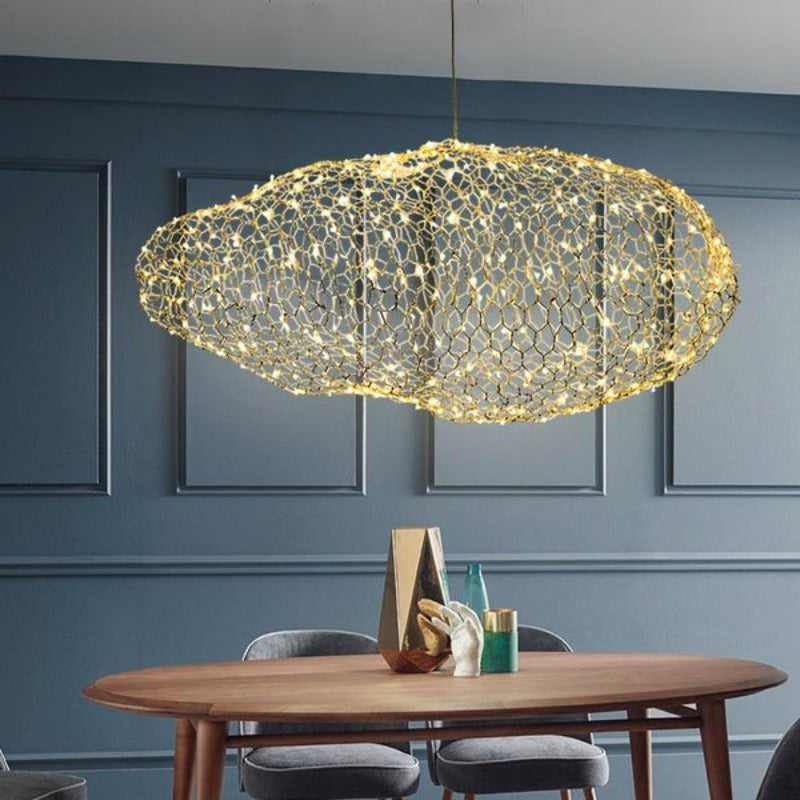 Modern Art Deco Star Light Dotted Cloud Lamps - AiDeco.co.uk