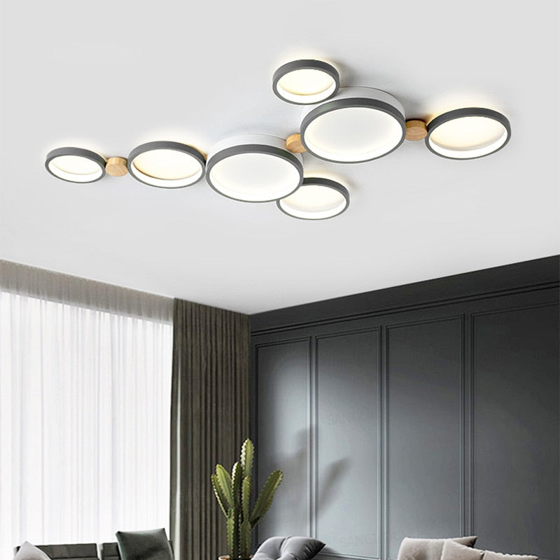 Scandinavian style living room ceiling lamp master bedroom ceiling lamp kitchen ceiling lamp factory lighting Indoor chandeliers - AiDeco.co.uk