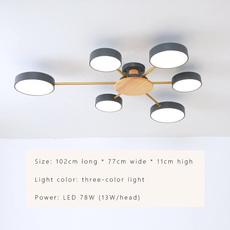 Nordic Modern LED Chandeliers Macaron - AiDeco.co.uk