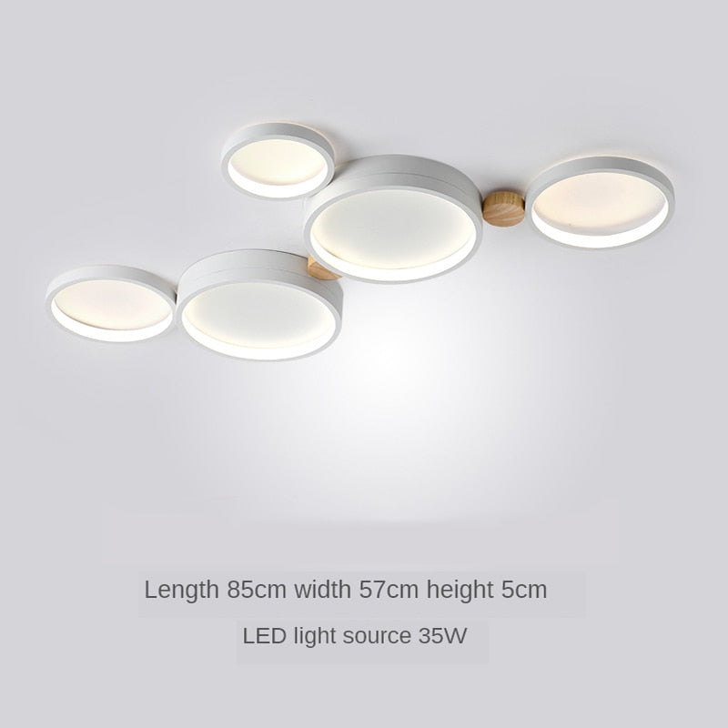 Scandinavian style living room ceiling lamp master bedroom ceiling lamp kitchen ceiling lamp factory lighting Indoor chandeliers - AiDeco.co.uk