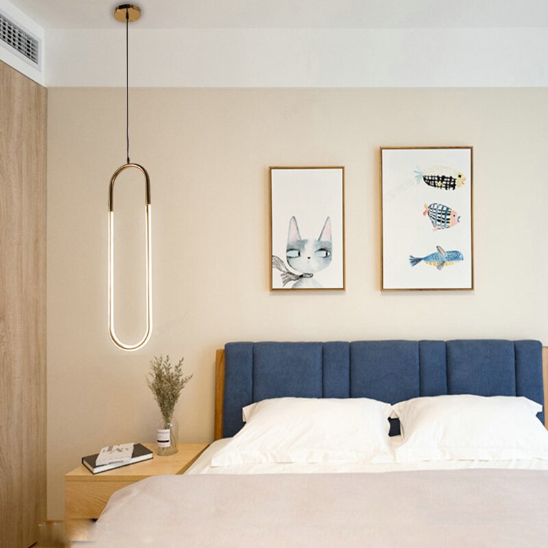 Pendant Lights Nordic Ushaped Hanging Lamp - AiDeco.co.uk