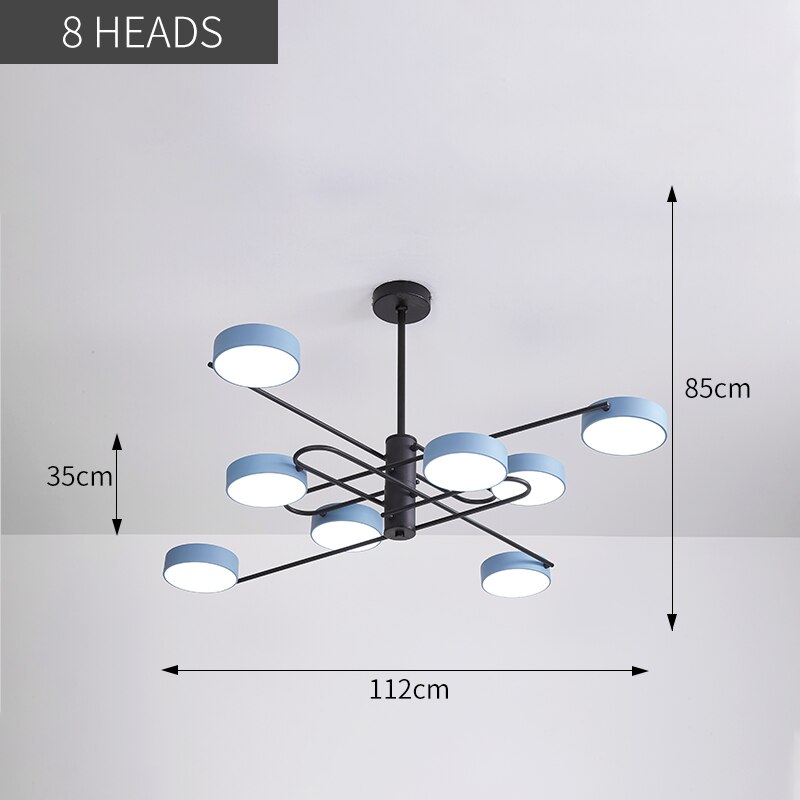 Led Ceiling Chandelier Lamp Indoor Lighting Hanging - AiDeco.co.uk