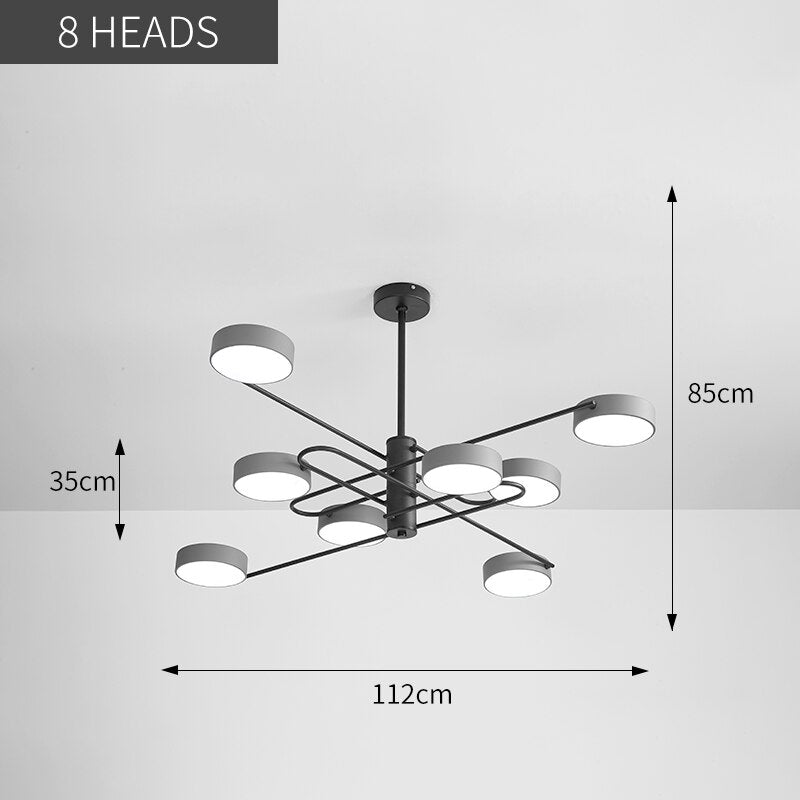 Led Ceiling Chandelier Lamp Indoor Lighting Hanging - AiDeco.co.uk