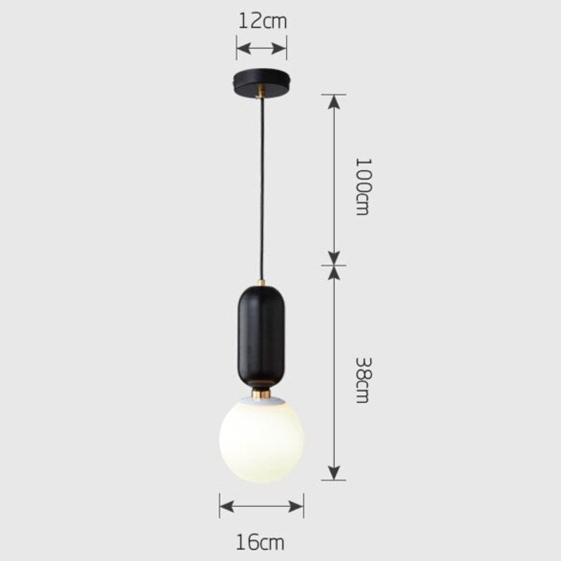 LED Modern Glass Pendant Lights Dining - AiDeco.co.uk