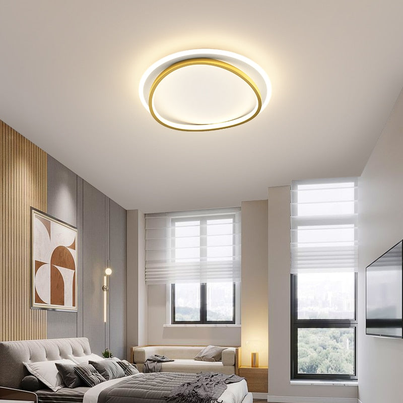 Double Shaped Modern Led Chandelier - AiDeco.co.uk