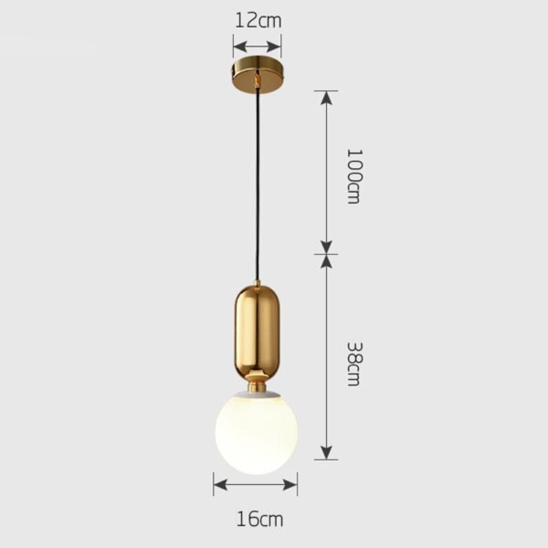 LED Modern Glass Pendant Lights Dining - AiDeco.co.uk